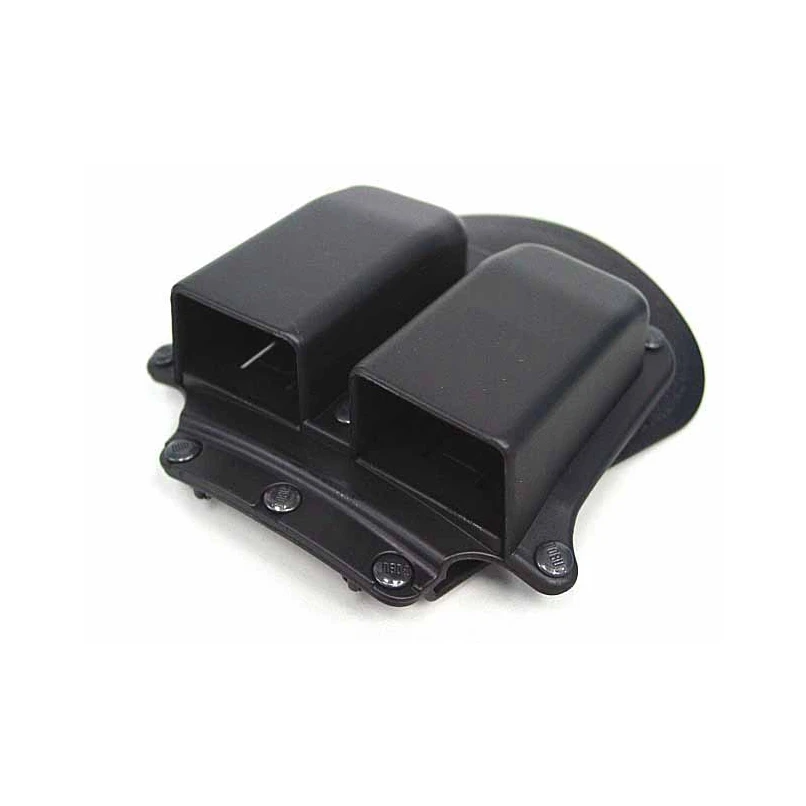 Tactical Gun Case Airsoft Holster&Mag Pouch Set For Glock 19/23/25/28/32 - Right Handed Black Glock Holster And Magazine Pouch