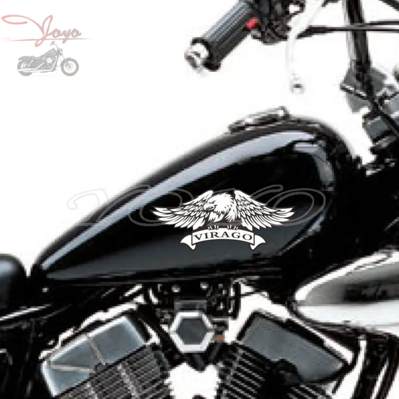 Fly Eagle Decal Fairing Stickers Fuel Tank Decals Vinyl Sticker For Yamaha XV250 XV400 XV535 Virago