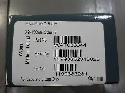 

For Waters Nova-Pak C18 Column 4um 3.9X150mm WAT086344