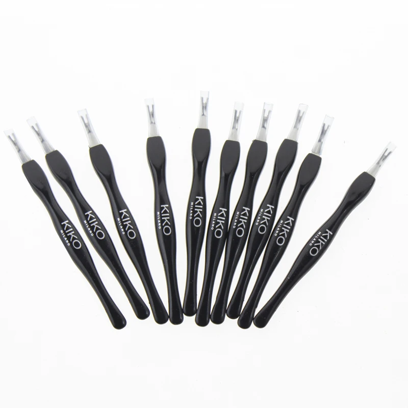 10PCS 10*0.9cm Makeup Cosmetic Nail Art Tool Nail Care Pusher Pedicure Salon Cuticle Pusher Trimmer Remover Cuticle Removal Fork