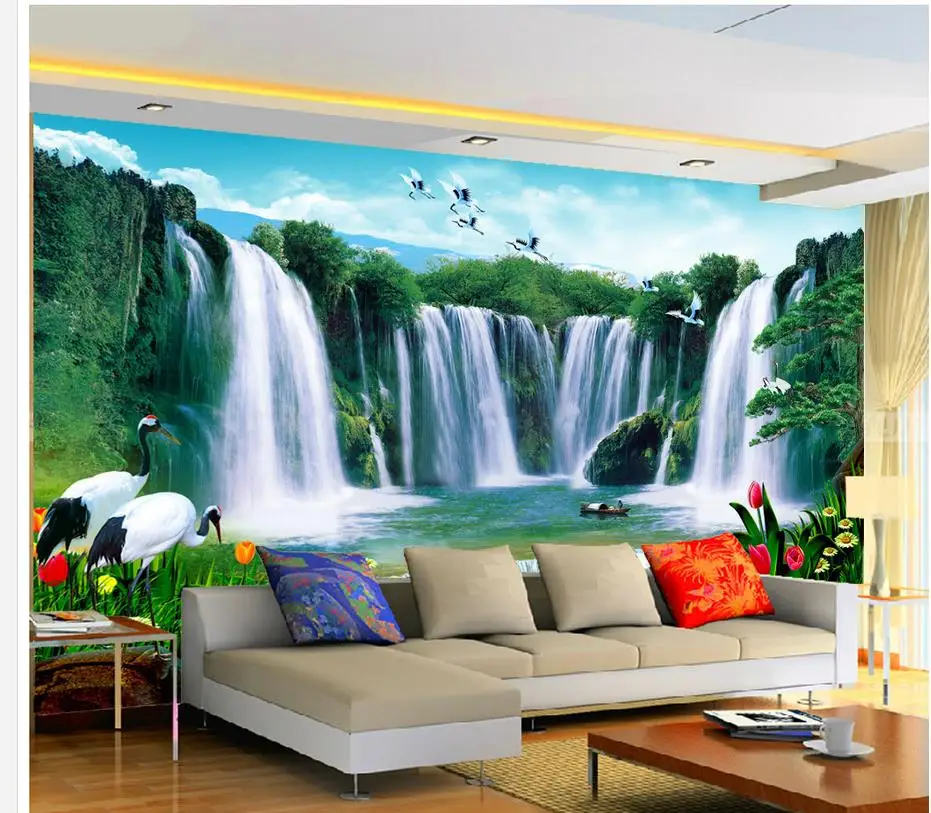 

3d wallpaper mural decor Photo Landscape background wall Custom any size 3D wall mural wallpapers