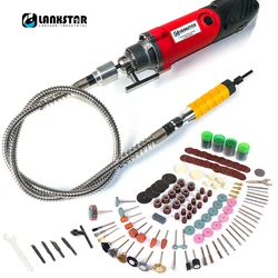 LX-SDZ7500WS Rotary Electric Drill Tools Dremel Style Electric Drill Machine Power Tools 6mm Mutifuction Chuck Flexible Shaft