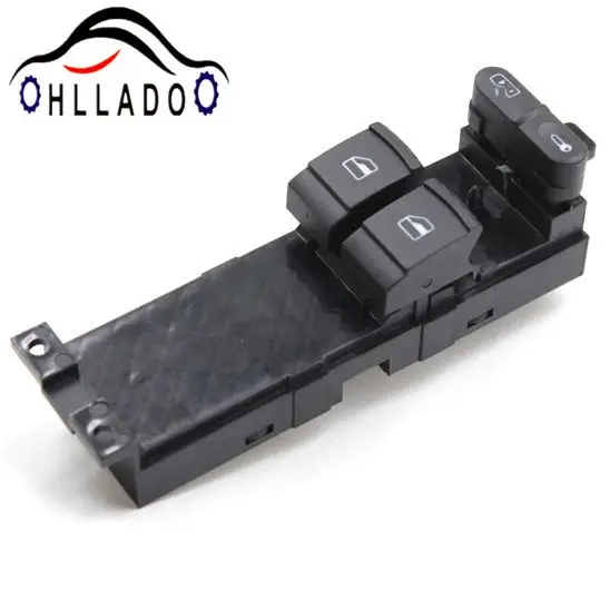 

HLLADO Driver Side Master Panel Power Window Switch 1J3959857 Fit For V -W Golf4 High Quality