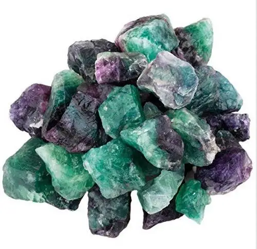 

100g Crystal Fluorite Bulk Natural Raw Stone Rough Gemstone Cabbing Polishing