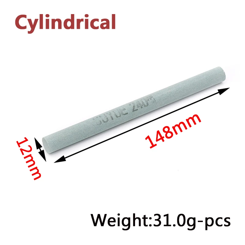 1pcs 240/320/400/600# Grit Oil Stone Green Silicon Carbide Sand Bar Abrasive Block For Ceramic Jade Knife Sharpener Tools