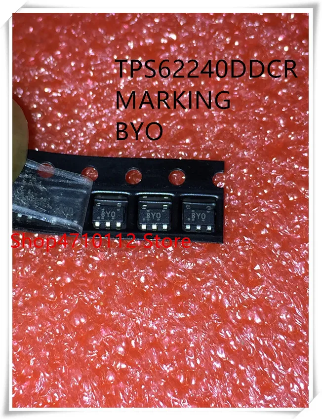 

NEW 10PCS/LOT TPS62240DDCR TPS62240 MARKING BYO SOT-23-5 IC