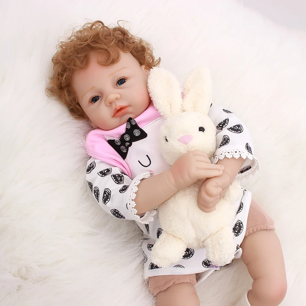 Soft silicone reborn baby  dolls 22