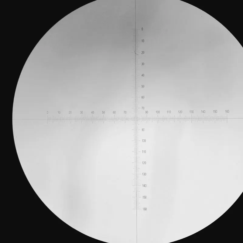 942 mil 0.1mm microscopio ottico a croce micrometro oculare 19mm 24mm scivolo in vetro di calibrazione per microscopio Stereo biologico