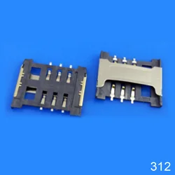 1x Vervanging 16.5*13.5*1.6 Nieuwe Sim Card Socket Slot Houder Voor Lenovo A388T Xiaomi 2 En Andere mobiele En Tablet Sd Micro Usb