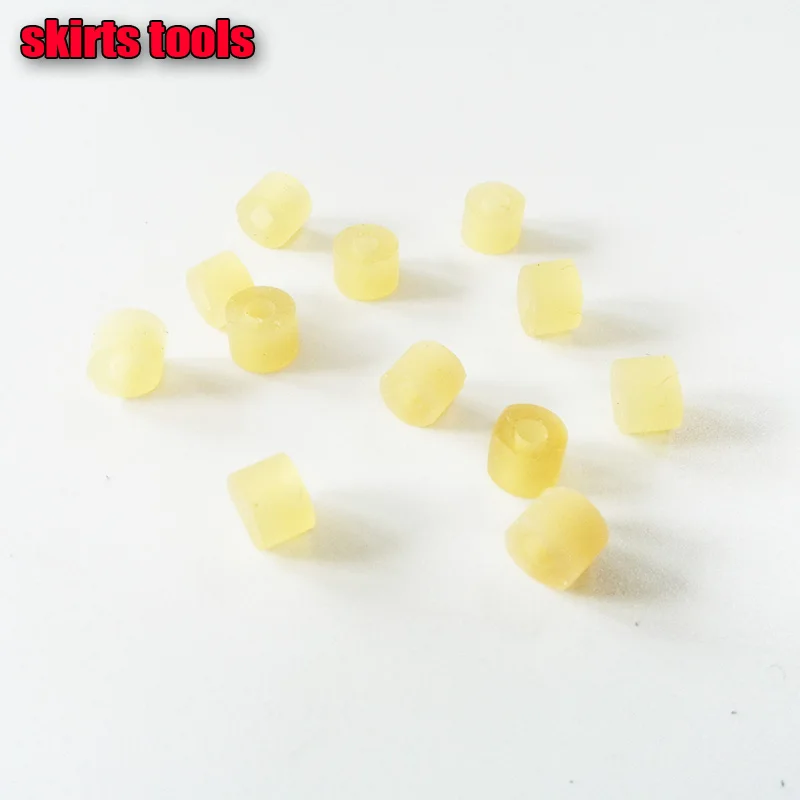 fishing skirt tools regular skirt ,skirt band for spinner baits DIY  100pcs/lot