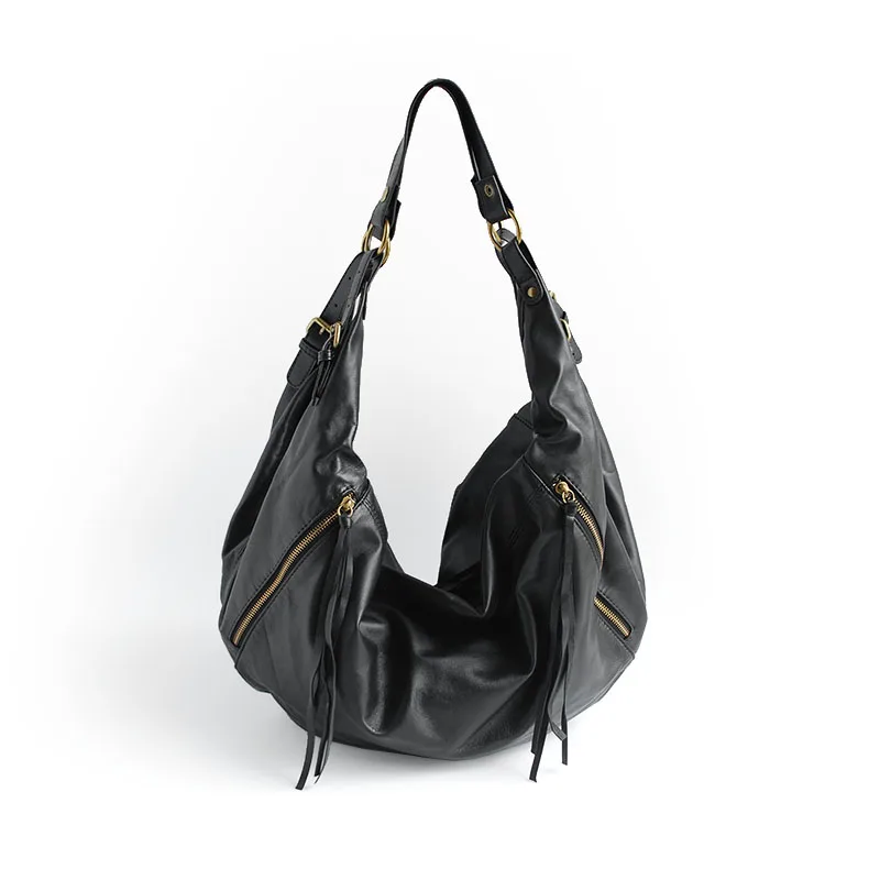 Vendang nova moda estilo europeu e americano artesanal de couro genuíno bolsa ombro/couro knapsack2059