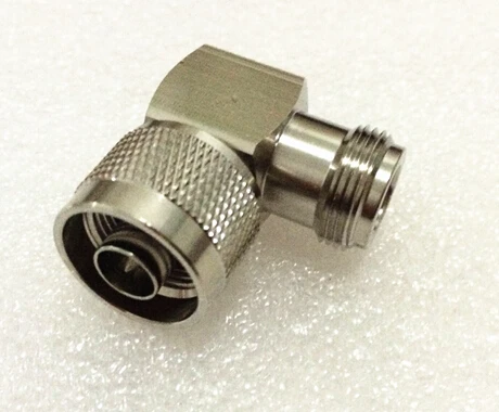 Free shipping N male plug to N female jack right angle adapter adaptor connector