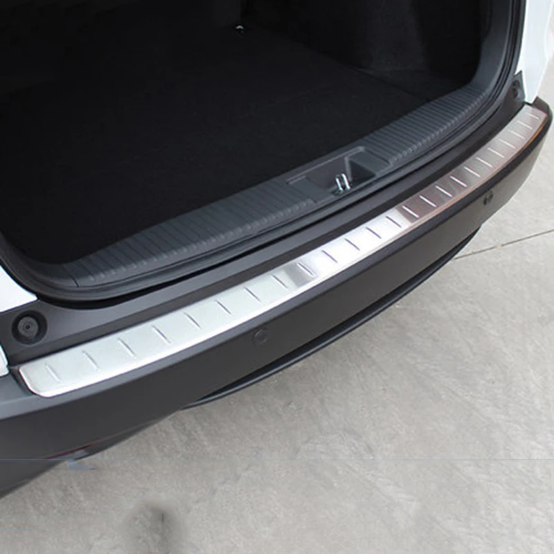 Fit For Honda HRV HR-V Vezel 2014 2015 2016 Stainless Steel Outer Rear Bumper Sill Trunk Pedal Protective Cover 1Pcs Car Styling