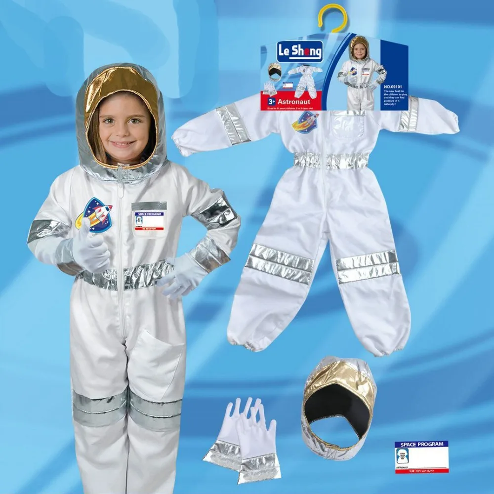 Costume d'astronome pour enfants, jeu de fête pour enfants, Halloween, carnaval, IQUE Ball Boy Rocket