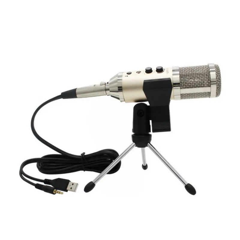 

New MK-F500TL Professional Condenser Microphone Cardioid Pattern with Shock Mount for Computer Mobile Phone