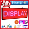 Panneau d'Affichage LED Roulant P10 RVB avec Commande Sans Fil Wifi, 7 Couleurs, Effets 3D, Programmable, 39x14 Pouces, pour l'Extérieur 4
