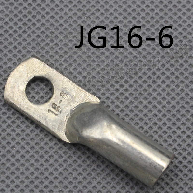 1piece JG16-6 tinned copper cable lugs crimp type Electric power fittings equipment contact terminals