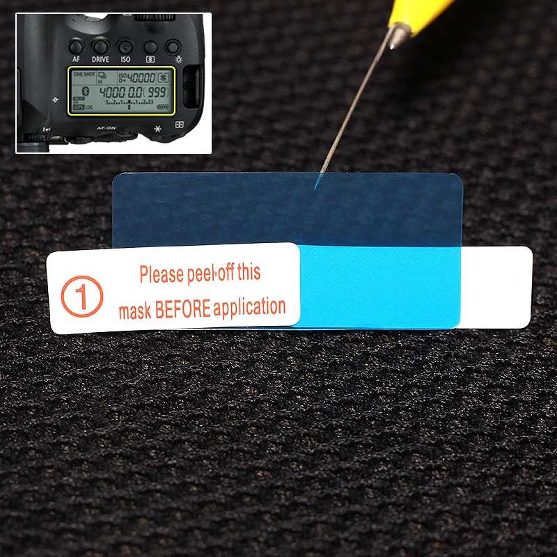 Deerekin 9H واقي شاشة LCD من الزجاج المقسى مع طبقة LCD علوية, لكاميرا Nikon D610 D600 الرقمية SLR