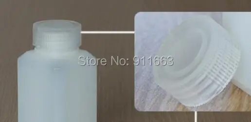 100 ml 10pcs! Square Bottles!HDPE medical plastic liquid  bottles with burglarproof caps for chemical reagent  -HDPE material