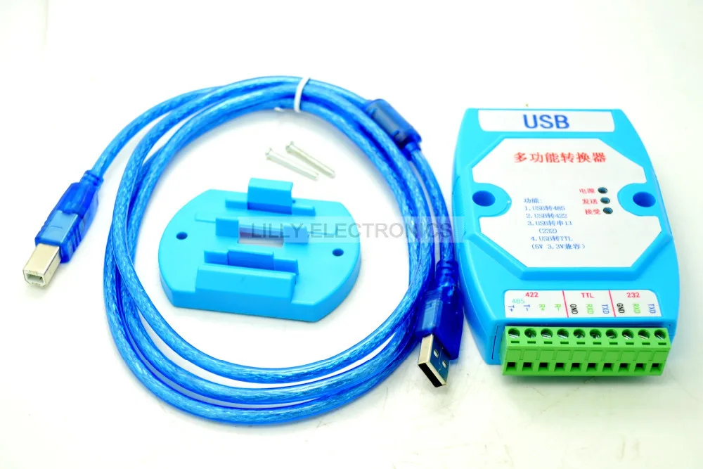 

Переходник TTL с USB на RS422 RS485 RS232