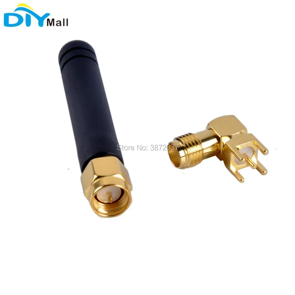 2.4G Wireless WiFi Antenna Male SMA Connector 5cm for Mini Airplane Car WiFi Module