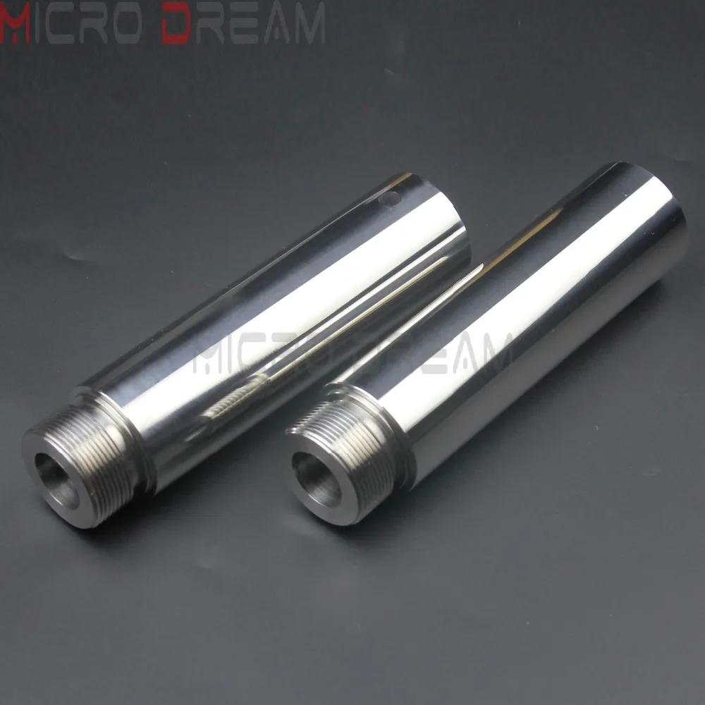 1 Pair Chrome Motorcycle Fork Tube Risers 5 inch Extension For Harley Dyna Glide FXD Sportster XL1200 XL883  40mm Fork Tube