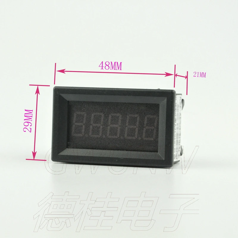 GWUNW BY436VG DC 0-3000V four bit high precision voltmeter digital display high voltage voltage meter 0.36 Inch 4 bit LED