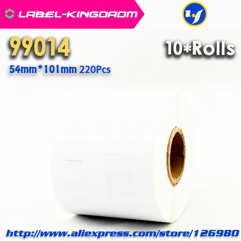 

10 Rolls dymo labels with customrized sieze