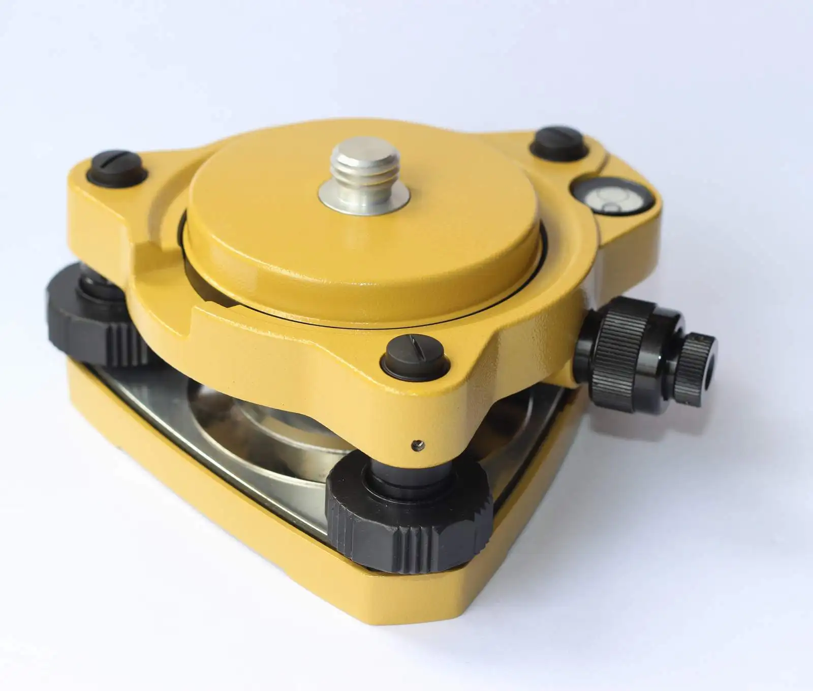 Yellow GPS Carrier Fixed Adapter with 5/8 rotate & Tribrach With Optical plummet