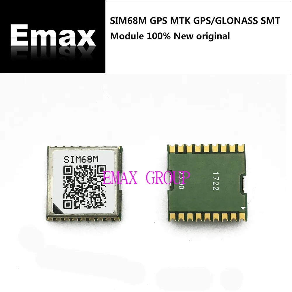 Free Ship 10PCS/LOT  SIM68M SIMCOM Serial interface GPS & GLONASS SMT Type Module 100% New original Genuine