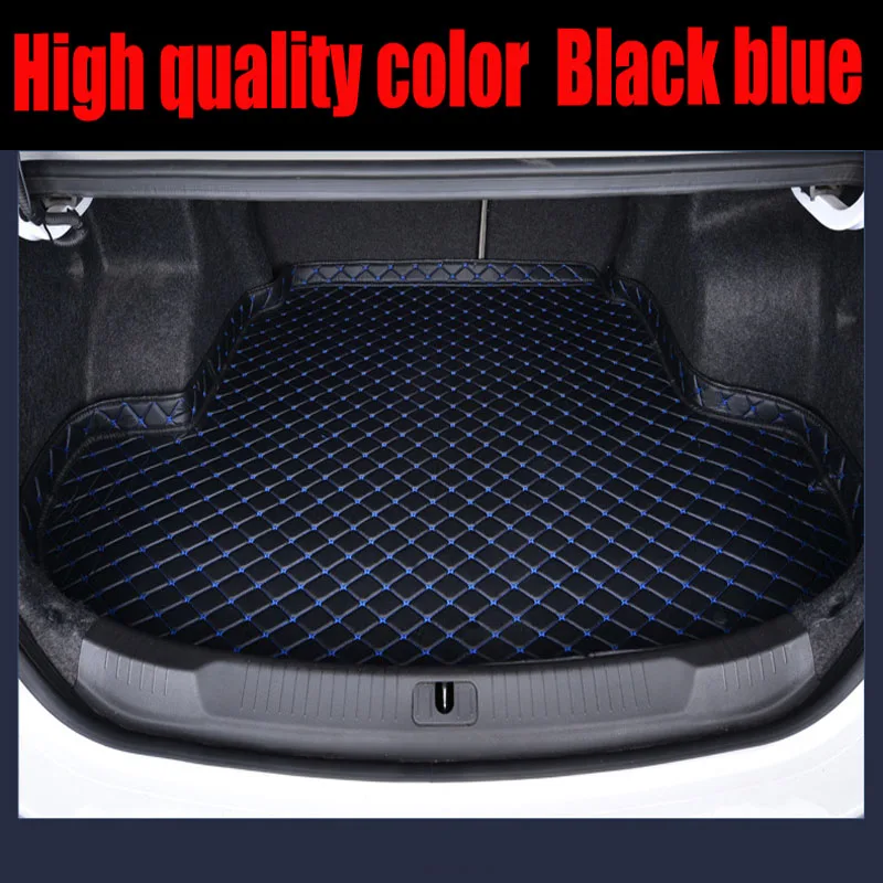 Custom fit car Trunk mats for Toyota Camry Corolla RAV4 Mark X Verso FJ Cruiser 5D car styling carpet rugs liners