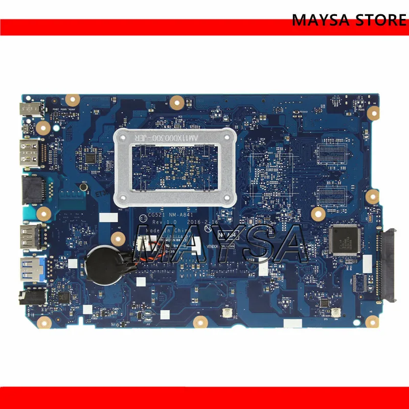 5B20L46266 CG521 NM-A841 For lenovo ideapad 110-15ACL laptop motherboard with A8-7410 processor onboard