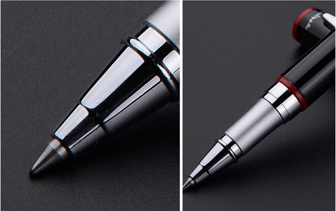 Picasso 907 Montmartre Black Balpen Rode Ring en Geel Ring Optioneel