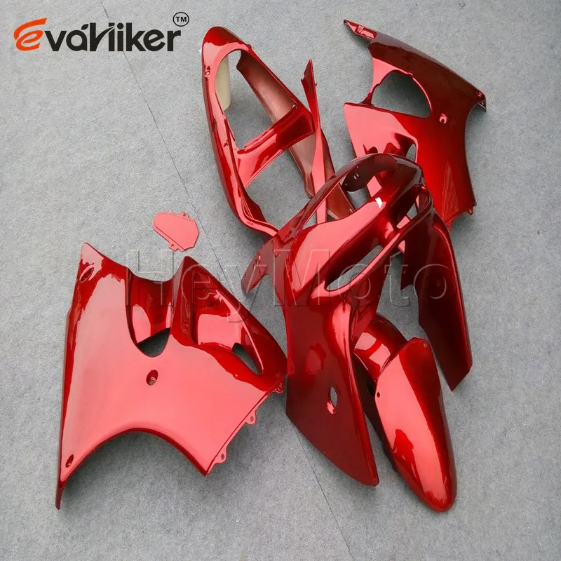 motorcycle Fairing hull for ZX6R 2000 2001 2002 red ZZR600 2005 2006 2007 2008 ABS plastic kit Injection mold H3