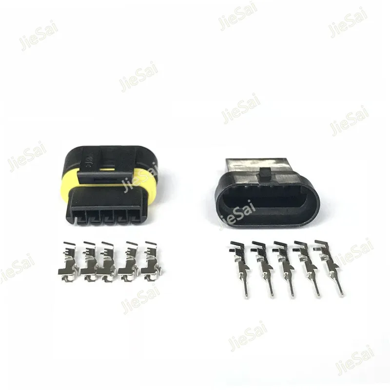

5 Pin 12162825 Female Male Automotive Electrical Connector Ignition Coils Plug
