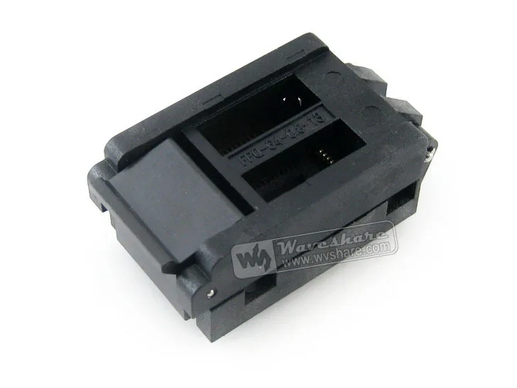 

FPQ-64-0.8-13 Enplas IC Test Socket 0.8mm Pitch QFP64 TQFP64 FQFP64 PQFP64 package