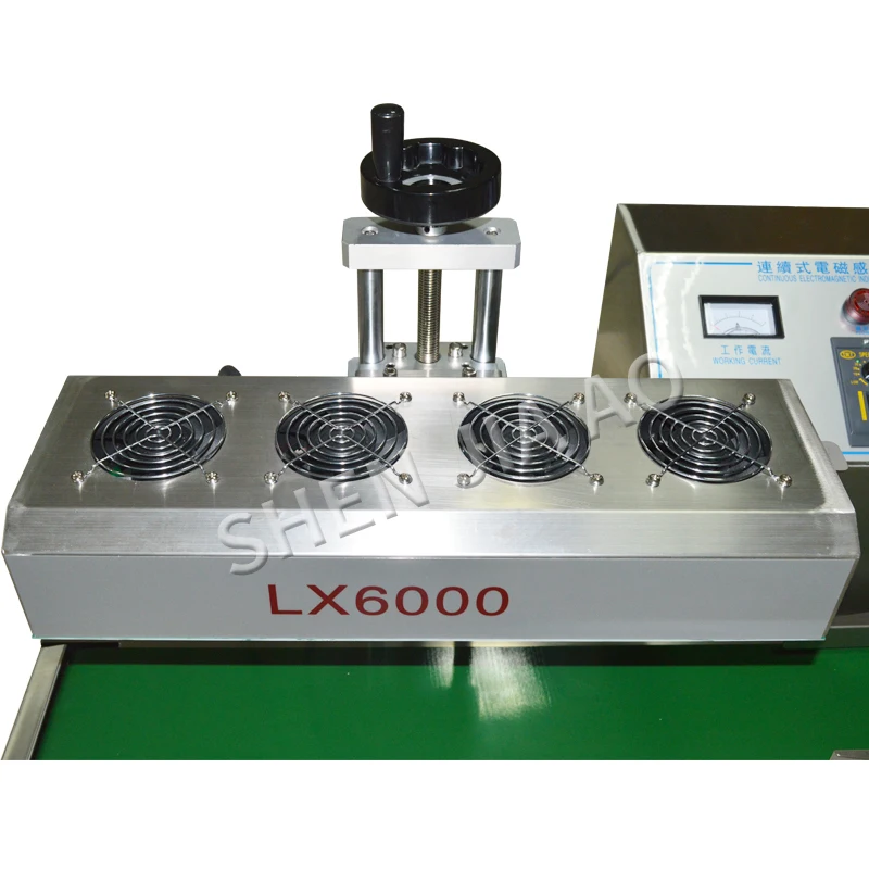 LX6000 Bottle sealing machine Aluminum foil sealer Automatic continuous electromagnetic induction sealing machine