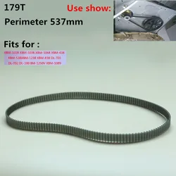 1 piece Bread Machine Belts Bread Maker Parts 179T Perimeter 537mm Breadmaker Conveyor Belts Kitchen Appliance Parts