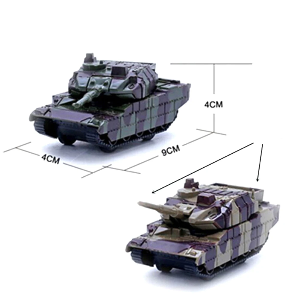 1pc Plastic Tiger Tanks World War II Germany Panther Tank Finished Model Toy Size:9CM*4CM*4CM