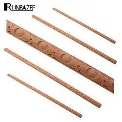 RUNBAZEF Wooden Solid Wood Lines Furniture Stickers Edge  Box Carved Ornaments Vintage Home Decor Craft Miniaturas Figurine