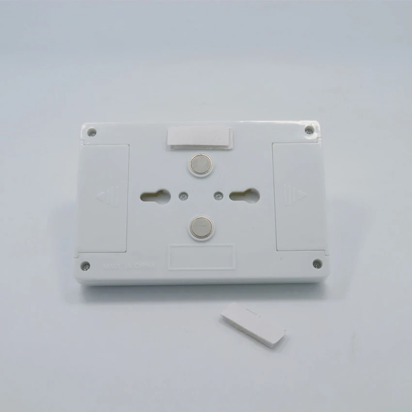 VUÔNG COB LED Công Tắc Tường Đèn Ngủ Chiếu Sáng Khẩn Cấp Tủ/Nhà Để Xe/Tủ Quần Áo/Hành Lang Không Dây Treo Đèn ABS nhựa