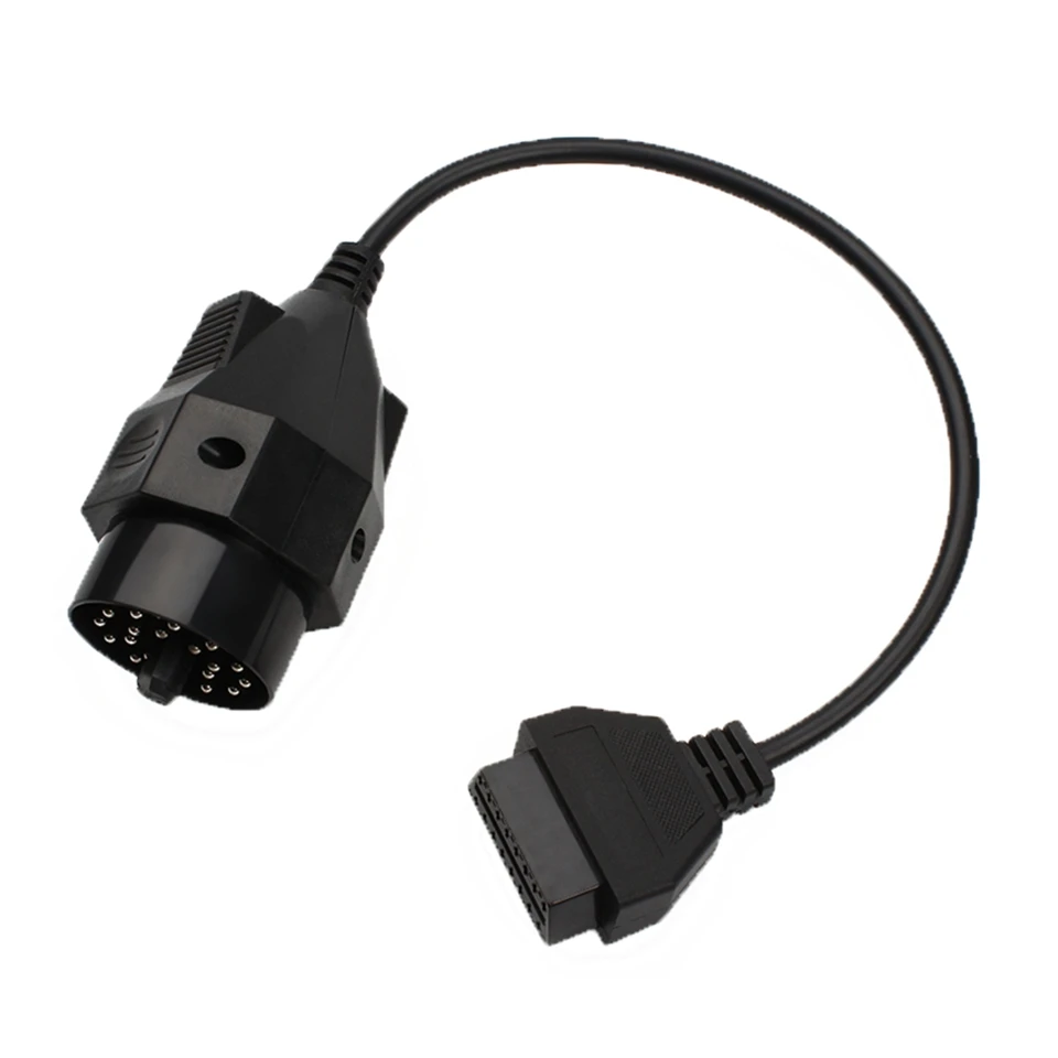 1pc OBD2 Diagnostic Cable For BMW 20Pin OBD2 Connector to OBD1 For BMW Connector 20PIN to 16PIN Pin OBD OBD2 Connector Adapter