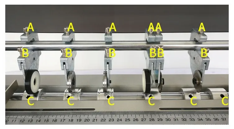 470mm Electric Paper Creaser Cutter Perforator Machine With Book Spine Crease Modules Multi-Functions