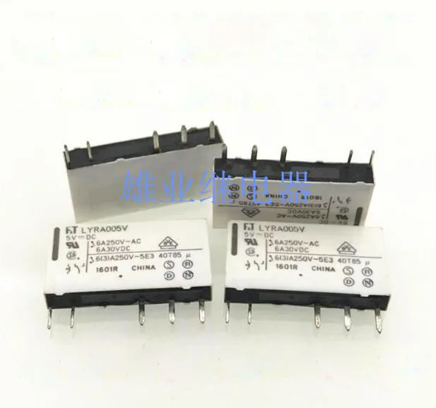 

HOT NEW 5V relay LYRA005V LYRA005VY LYRA005V-5VDC 5VDC DC5V 5V 6A 250VAC 5PIN