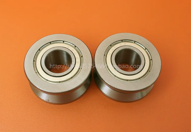 V groove roller guide rail bearing LV202-40 V40ZZ 15*40*18mmV steel wheel