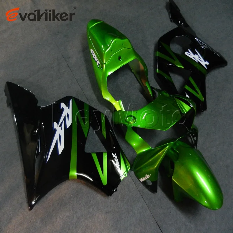 motorcycle cowl for CBR954RR 2002 2003 green black CBR954 RR 02 03 ABS Plastic motorcycle fairing