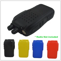 Funda de silicona de goma para Baofeng, funda para Radio bidireccional portátil, BF-888S,BF-777S,BF-666S