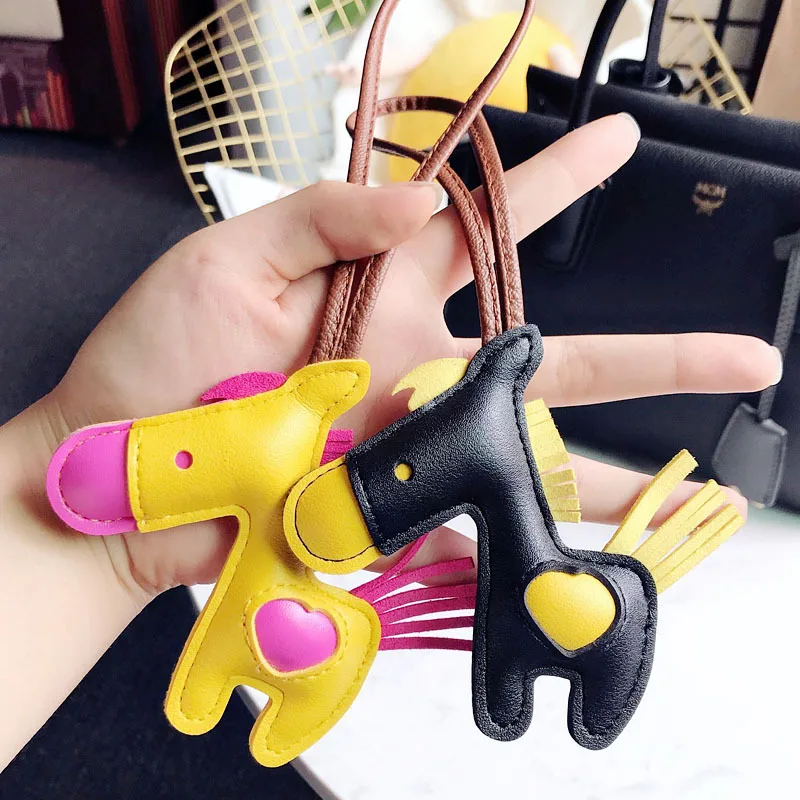 Leather key chain, Doll braid rope key chain, Jewelry & Accessories, Fashion Jewelry Key Chains