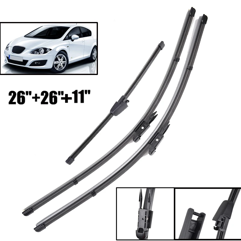 Xukey Windscreen Wiper Blades For SEAT Leon 26\