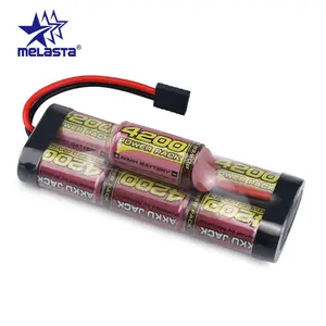 MELASTA 2pcs 2 3A 7.2V 1600mAh 6 Cells NIMH Battery Pack with Traxxas Connector for TRA2925 Series traxxas 1 16 RC cars AliExpress 44